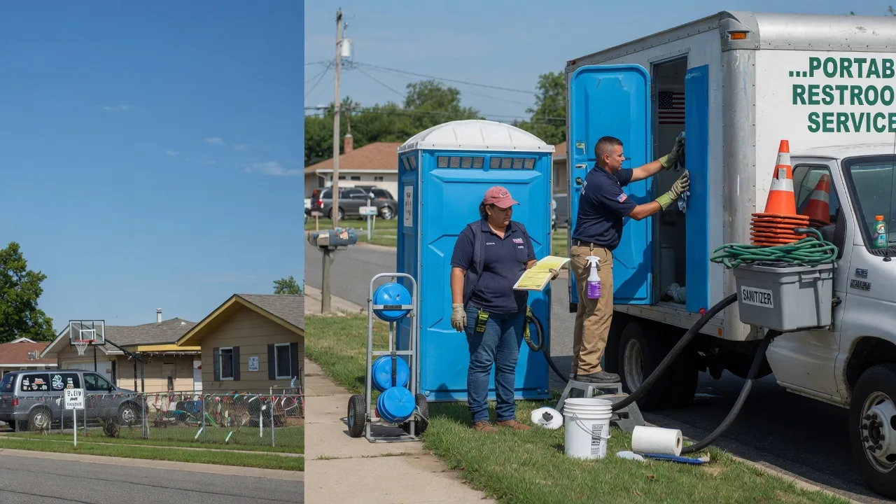 Portable Toilet Rental in Farina, IL near me